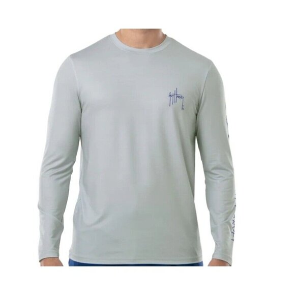 Guy Harvey Men's Long Sleeve Sun Protection Top. Size Medium.  NWT. - Picture 1 of 7